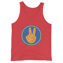 Load image into Gallery viewer, Unisex Peace Tank Top