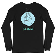 Load image into Gallery viewer, Unisex Long Sleeve Peace Tee