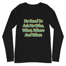 Load image into Gallery viewer, Unisex Long Sleeve Day 1 Tee