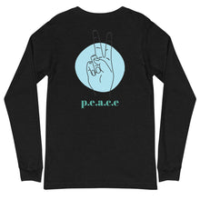 Load image into Gallery viewer, Unisex Long Sleeve Peace Tee