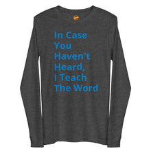 Load image into Gallery viewer, The Word Unisex Long Sleeve Tee