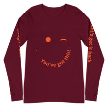 Load image into Gallery viewer, Unisex Long Sleeve You Got This Tee