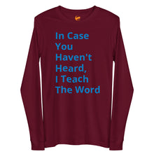 Load image into Gallery viewer, The Word Unisex Long Sleeve Tee