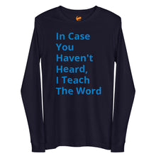 Load image into Gallery viewer, The Word Unisex Long Sleeve Tee