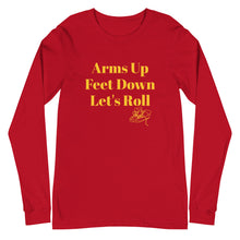 Load image into Gallery viewer, Unisex Long Sleeve Arms Up Tee