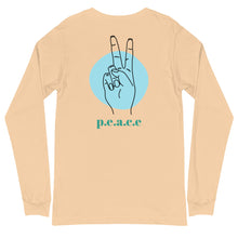 Load image into Gallery viewer, Unisex Long Sleeve Peace Tee