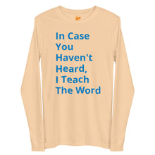 Load image into Gallery viewer, The Word Unisex Long Sleeve Tee