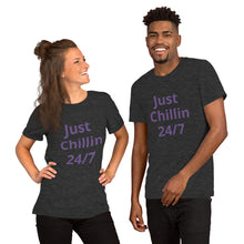 Load image into Gallery viewer, Short-Sleeve Just Chillin Unisex T-Shirt