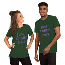 Load image into Gallery viewer, Short-Sleeve Just Chillin Unisex T-Shirt