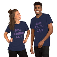 Load image into Gallery viewer, Short-Sleeve Just Chillin Unisex T-Shirt