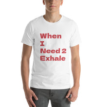 Load image into Gallery viewer, Short-Sleeve Unisex Exhale T-Shirt